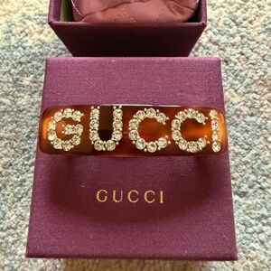 Gucci Crystal Hair Clip
